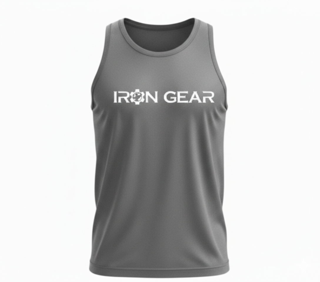 Armless Tank top grey